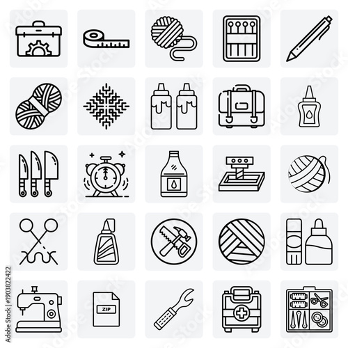 Essential Tailoring And Dressmaking Equipment – Tools And Notions For Cutting, Stitching, And Finishing Fabric Projects.