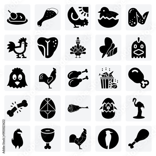 Cooking With Chicken And Poultry Ingredients – Various Meat Cuts And Farm-To-Table Food Preparation For Gastronomy Projects.