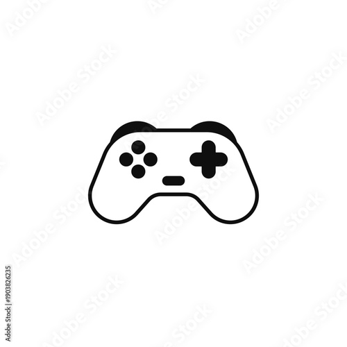 gaming vector icon. flat sign for mobile concept and web design. Symbol, logo illustration. Vector graphics