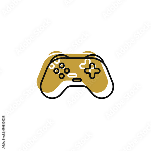 gaming vector icon. flat sign for mobile concept and web design. Symbol, logo illustration. Vector graphics