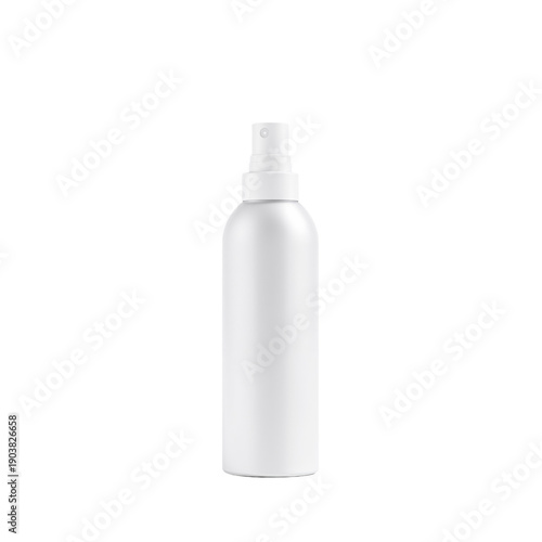 Container for Liquid Spray With a Simple Design on a Plain Background