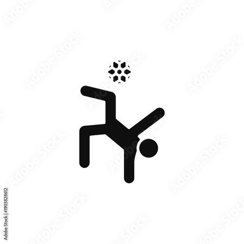 ball game vector icon. flat sign for mobile concept and web design. Symbol, logo illustration. Vector graphics