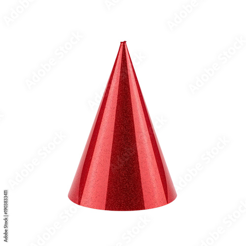 Party Hat on a White Background for Celebration and Fun Moments at Events