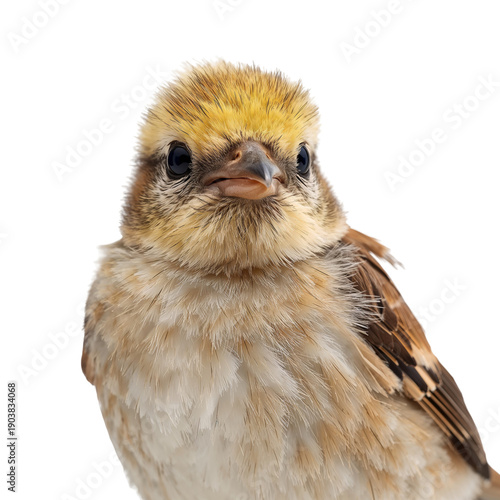 Bird Close up in Natural Light Showing Feathers and Eyes With Focus and Clarity