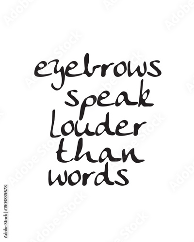 Eyebrows Print Artwork