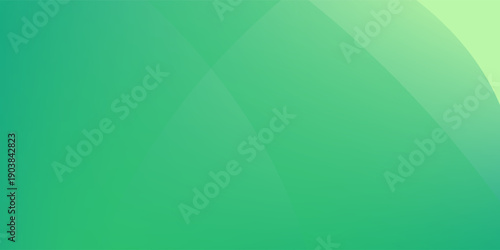 abstract background of realistic green curved gradient shading.  vector design concept. Decorative web layout or poster, banner
