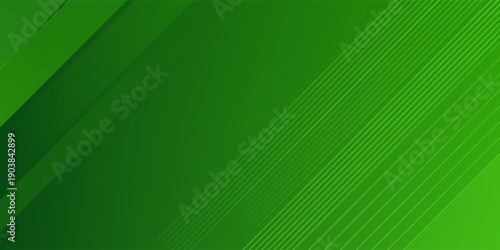 Abstract green sporty background template vector with shiny lines and lights. Green background with strong pattern design.Eps10 vector