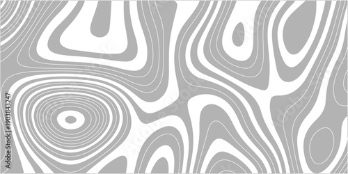 Topographic map lines contour background. Topographic map of wild west abstract vector background. Abstract black and white background featuring a fractal wave pattern with blue energy light and tech 