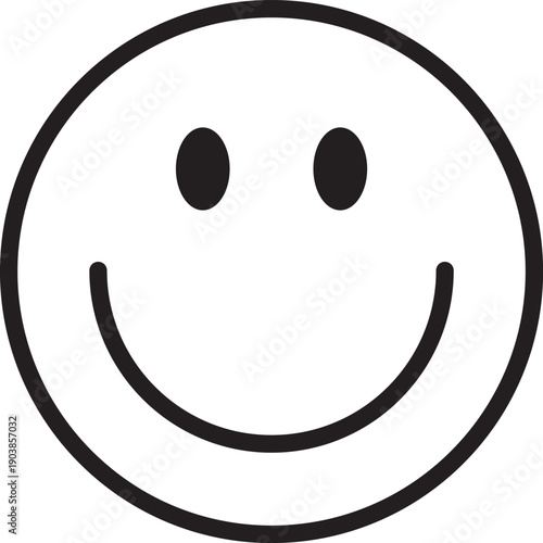 Emoticon icon logo vector design template