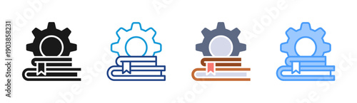 Achievement Goal icon set multiple style collection