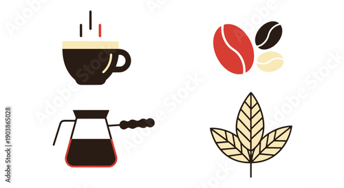 Coffee Line art graphic