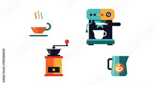 Espresso Line art creative design