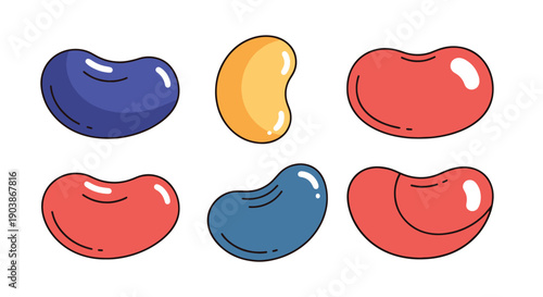 Jelly Bean Line art high quality