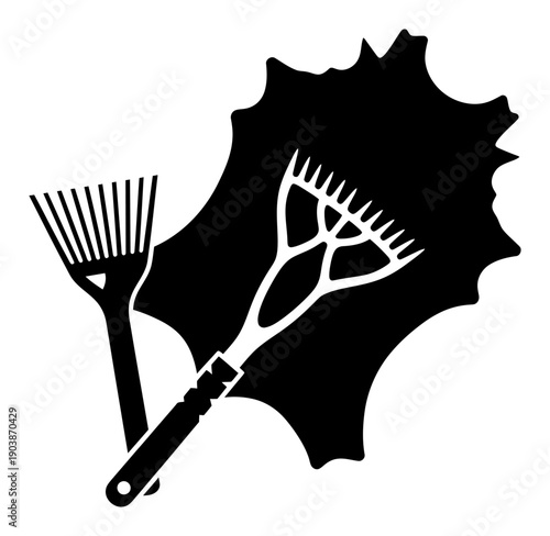 Sami Scraper - Reindeer Hide Tool Silhouette