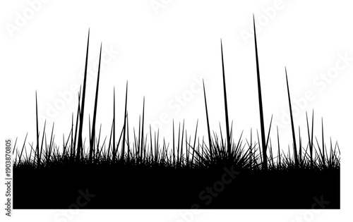 Bilde på lerret Penitentes Snow Spikes - Minimalist Vector Illustration