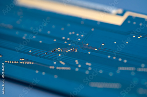 Close up of computer RAM