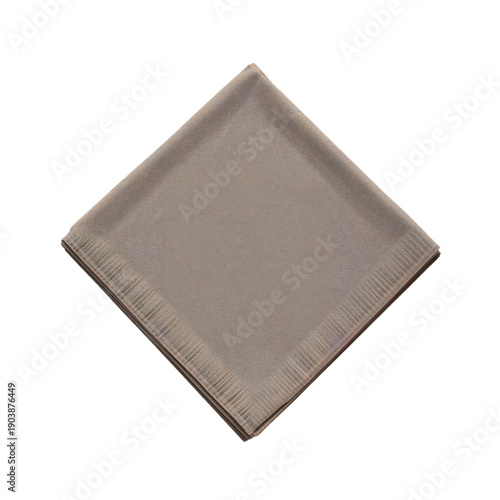 Soft Cloth Placed Neatly on a Flat Surface Ready for Use in Various Tasks