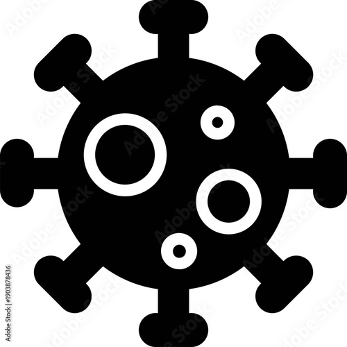 corona icon Coronavirus 2019-nCoV icon. Coronavirus Bacteria. Coronavirus Concepts - stock vector Coronavirus disease, corona virus under the microscope COVID-19