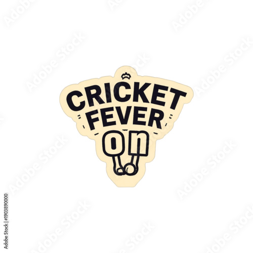 Cricket fever is on with excited fans cheering loudly