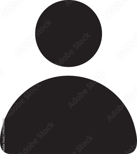 Black hockey puck isolated on ice and white background in simple vector style