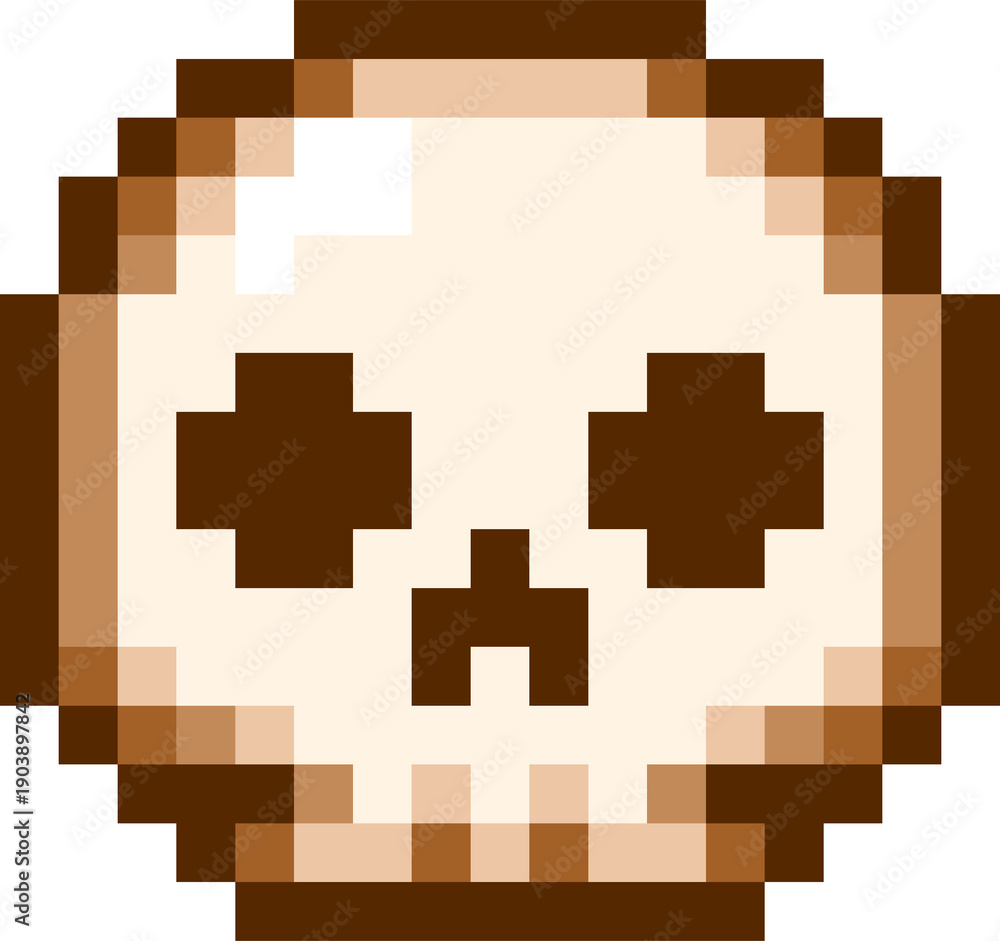 Obraz premium pixel nature things game