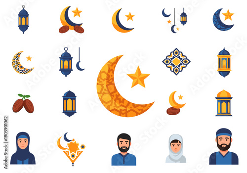 A serene illustration of a woman in a hijab, evoking calmness and cultural respect, ideal for diversity-focused content.