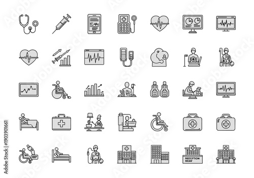 A simple illustration depicting medical care, ideal for health-related content and awareness campaigns.