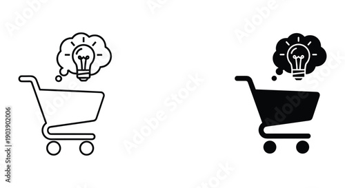Shopping Cart with Thoughtful Ideas and Creative Solutions in Minimalist Design