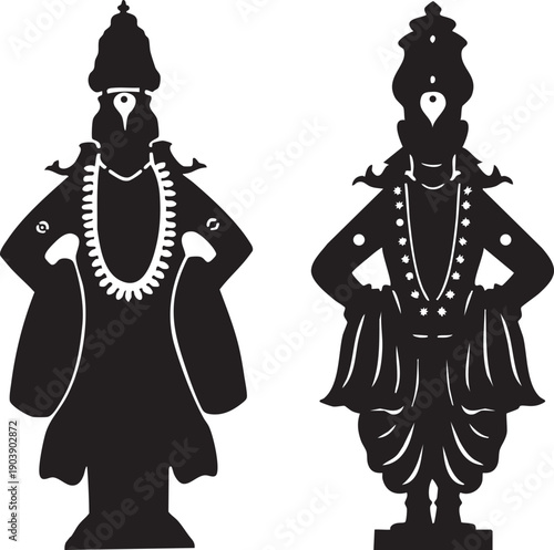 Lord Vitthal from Pandharpur, Maharashtra, India