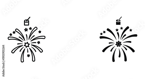 Hand drawn black and white snowflakes with house and pencil icons vector illustration set winter holiday design elements