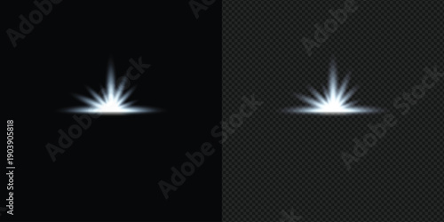 Soft White Light Bloom