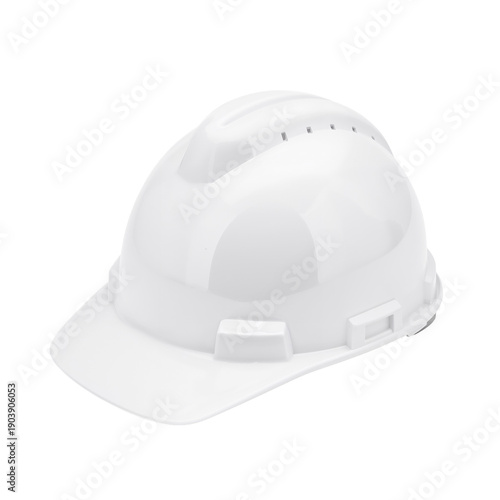 Hard Hat in a Construction Site for Safety During Work Tasks and Activities