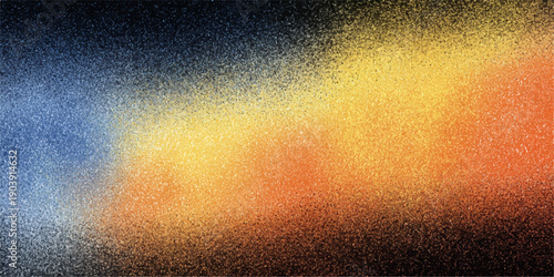 A vibrant sunset over a tranquil lake with gentle ripples reflecting the warm hues