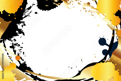 Sports Championship Game Abstract Background with Dramatic Paint Strokes and Copy Space 5	