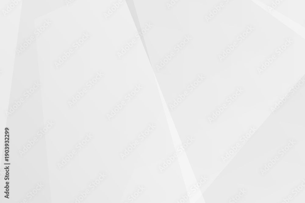 Obraz premium Modern abstract grey and white polygonal shapes creating clean vector background, EPS 10.