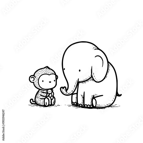 Abstract Solid Black Background with Copy Space