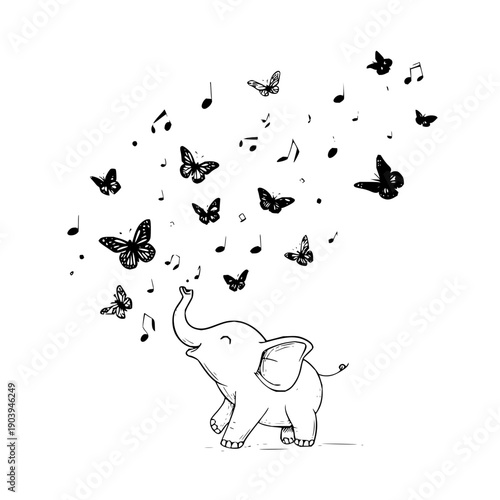 Abstract Empty Black Space Background, Clean Minimal Design