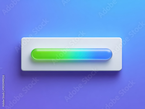 Progress Bar on Gradient Background