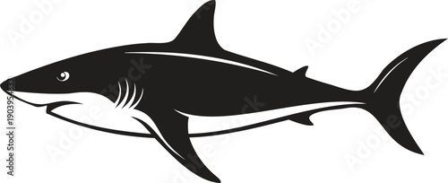 Shark silhouette, Shark outline, Shark shape, Shark icon, Shark symbol, Sea shark, Ocean shark, Marine shark,  Aquatic animal, Sea animal, Marine life, Wildlife silhouette, Swimming shark,