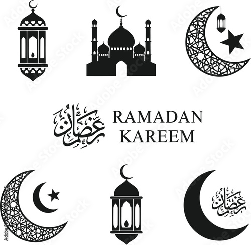 Ramadan kareem islamic holy month of fasting and reflection