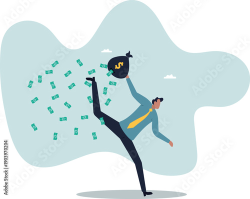 Lose money while trying to get out of stock market in crisis or recession, investment risk or fraud,life and employment of people.