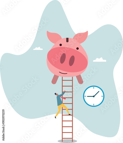 Time is money, people pay money to buy time that most important for success in financial goals.about a man and his life.