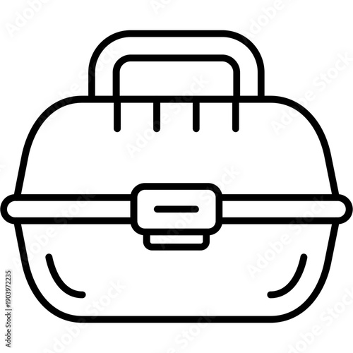 Lunchbox Outline Icon