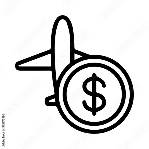 Flight Price Icon