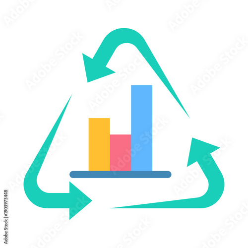 Contingency Plan Icon - Flat Color