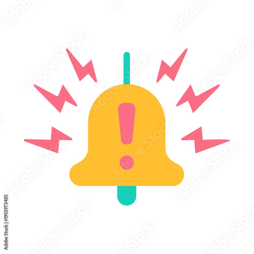 Emergency Broadcast Icon - Flat Color