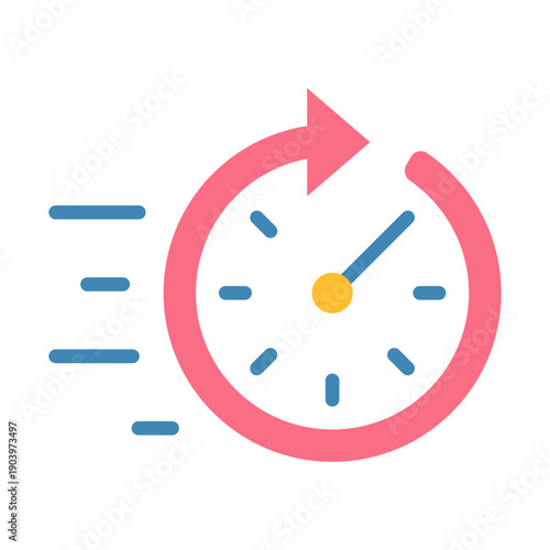 Rapid Response Icon - Flat Color