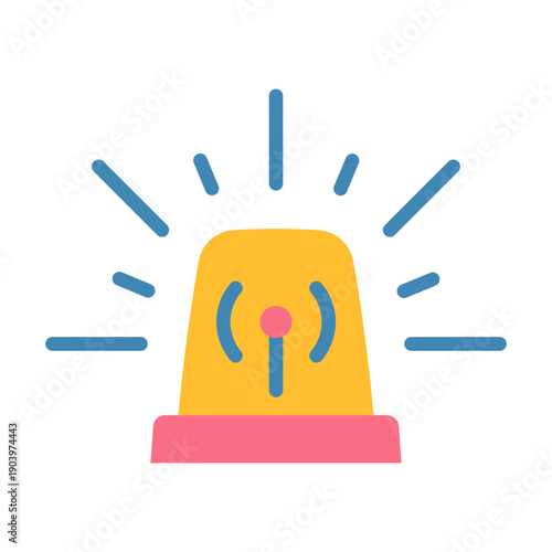 Emergency Icon - Flat Color