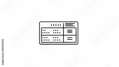 Braille Display Device for Blind People.