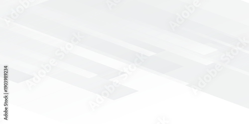 White luxury background with grey shadow diagonal stripes. Light elegant dynamic abstract BG. Trendy geometric neumorphism.